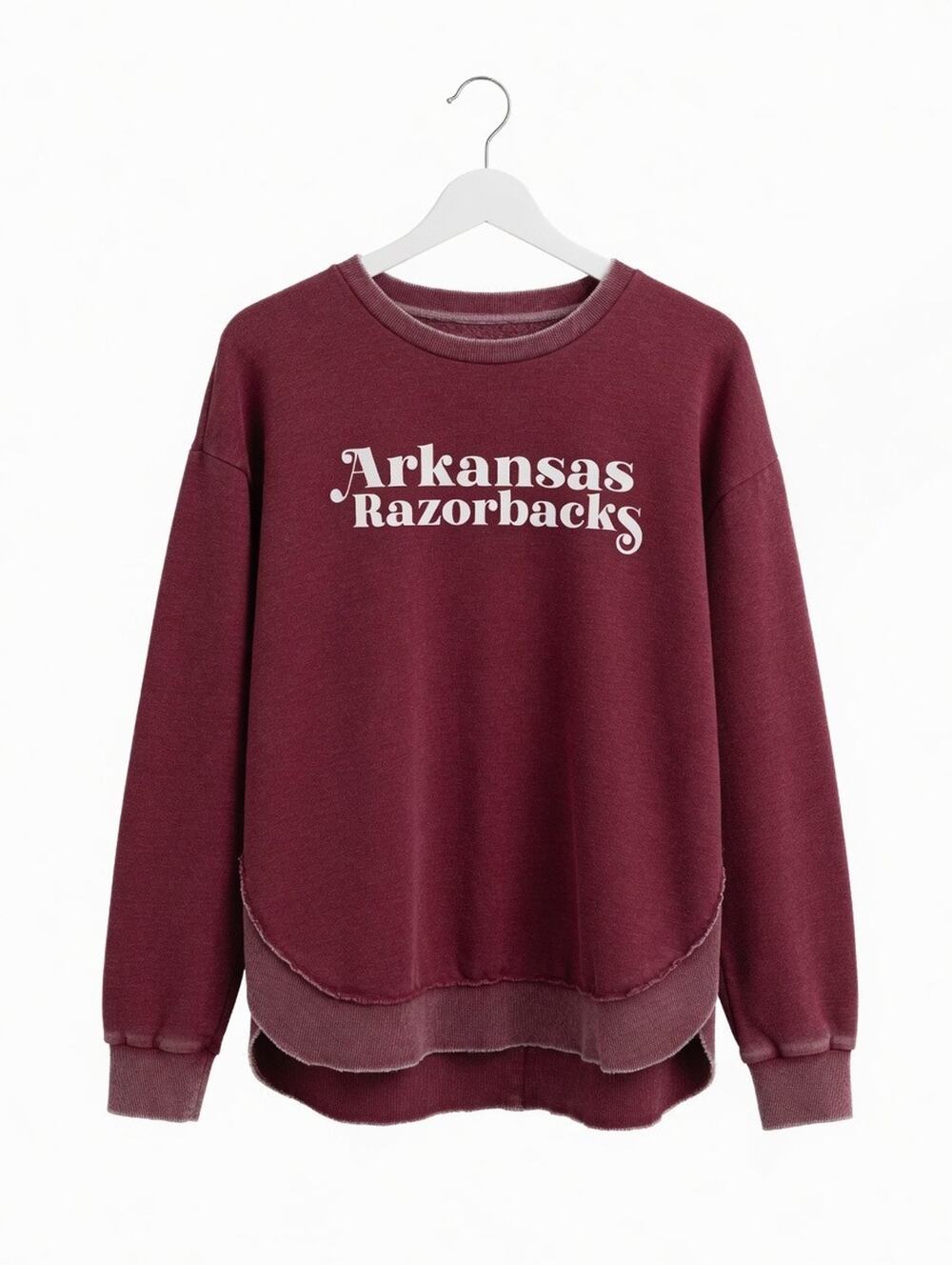 Pressbox Arkansas Razorbacks Maroon Sweatshirt Extra Large